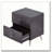 Espresso 2-Drawer Rectangular Accent Table