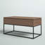Table basse à plateau relevable 40 po avec rangement Stoltz-955301148