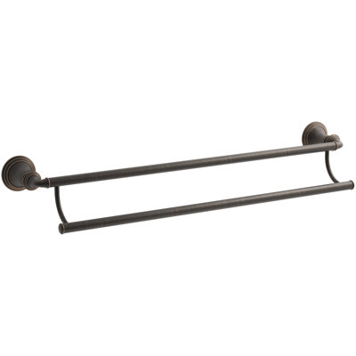 Devonshire Double 24" Wall Mounted Towel Bar