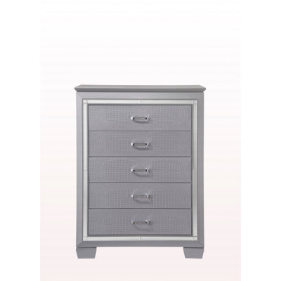 Miroir à commode haute 5 tiroirs 1Pc