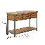 Console en bois d'acacia massif