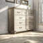 Commode 9 tiroirs pour la chambre à coucher, commode haute avec tiroirs larges et poignées en métal richement sculptées-1148749270