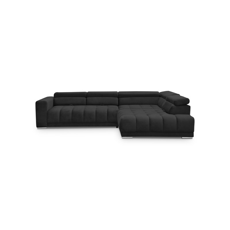 3 Seater Corner Sofa , Left Hand Facing, Bluvel 19
