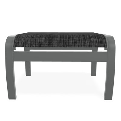 Repose-pieds d'extérieur avec coussin Askar
