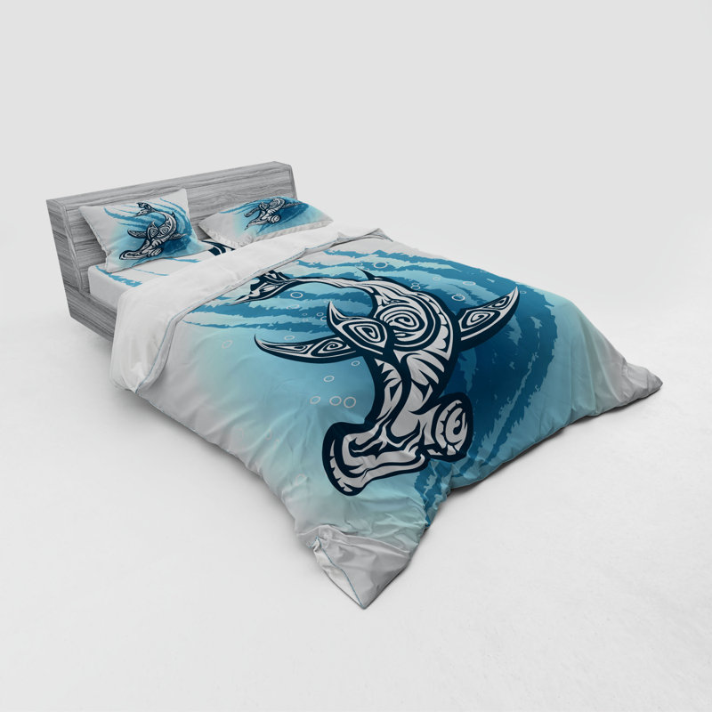 Coastal Polyester Duvet Cover