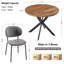 Ensemble de chaises de table de cuisine 2 places-1093692763
