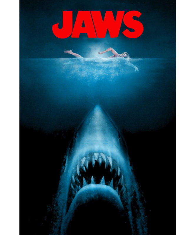 Jaws, 18" H x 12" W