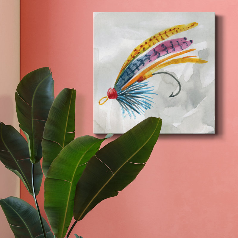" Fly Hook III ", 10" H x 10" W x 1.5" D