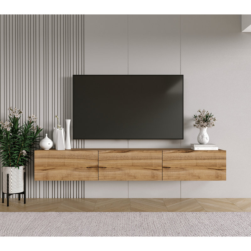 Casiyah Floating Tv Stand for TVs up to 85"