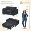 Causeuse avec lit escamotable pour le salon-129704921
