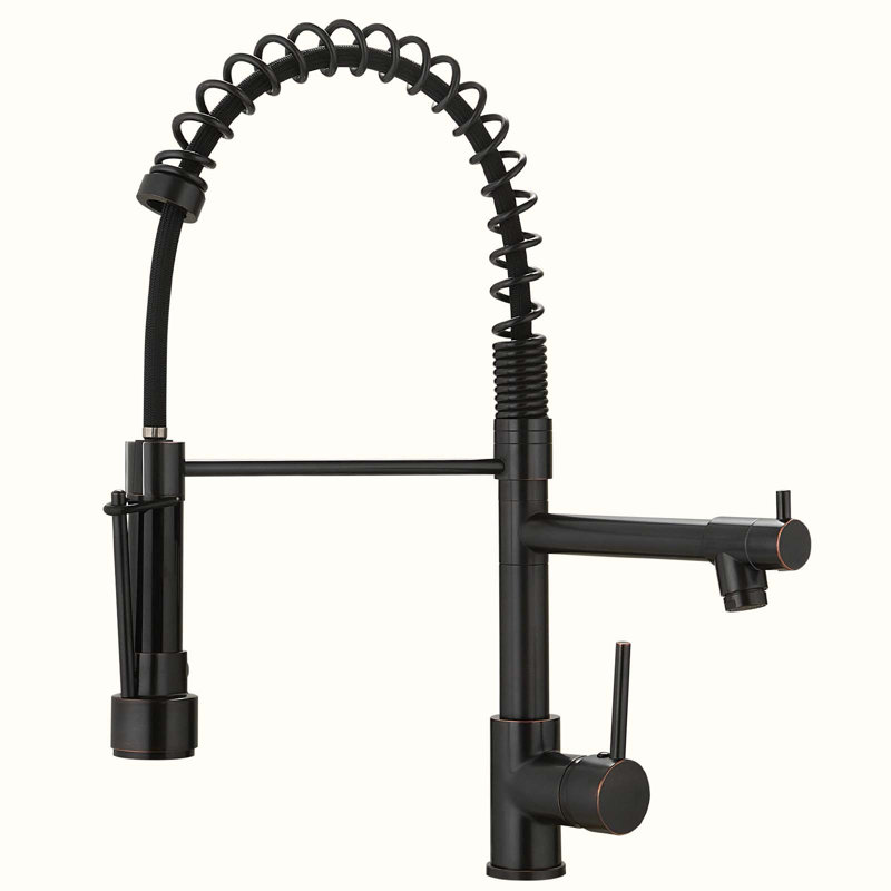HOOSENG Pull Down Touch Kitchen Faucet, Oil Rubbed Bronze