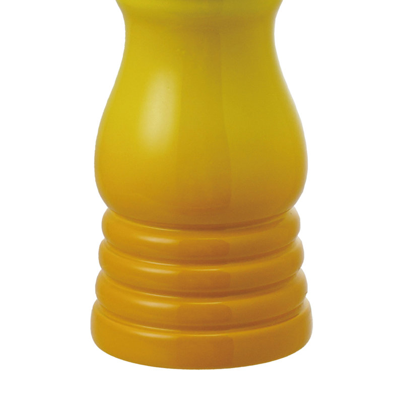 Enameled Rubberwood Salt/Pepper Mill