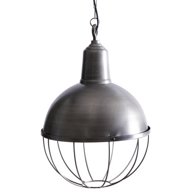 Luminaire suspendu simple en fer Casler