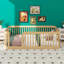 Structure de lit simple en bois massif-11485365