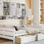Lit de jour simple en bois avec 2 tiroirs, armoire et tablette tout-en-un-1414336545-1414336544