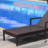 Kahmari Outdoor Chaise Lounge Set with Table
