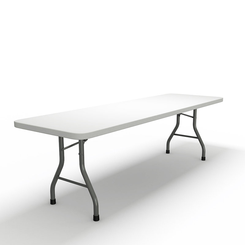Table pliante rectangulaire en plastique événement, H 29 po x l 96 po x P 30 po
