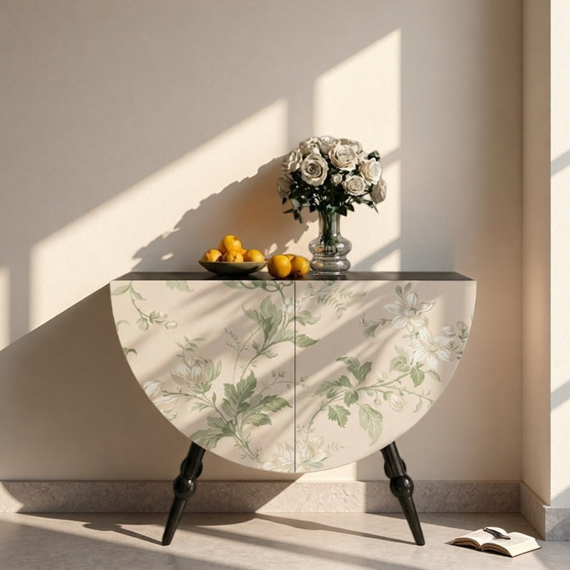 Console en bois massif de style chinois