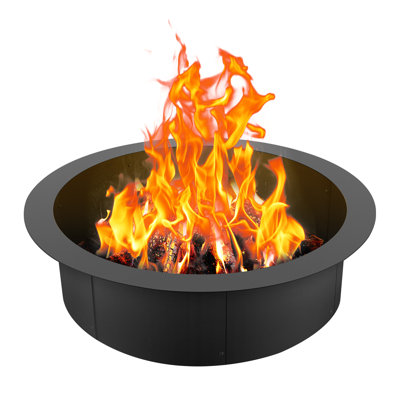 Round Smokeless Outdoor Fireplace