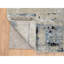 Tapis oriental en laine et en soie noué à la main de conception abstraite moderne 2 pi x 2 pi 10 po 0EB6A61030B843FEA2487B1CEE1522B6
