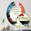 Tellson - Miroir mural Mid-Century ovale-40903628