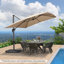 274cm X 335cm Rectangular Cantilever Parasol-849661787