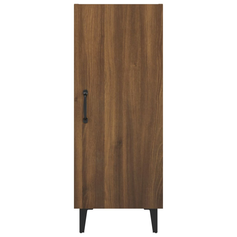 Hornell Rectangle Accent Cabinet, Brown Oak