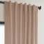 Rideaux en velours moelleux Matra pour chambre à coucher ‑ rideaux obscurcissants pour les fenêtres de salon, panneau simple-1636876342-1630843105