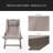 BEACH SLING CHAIR(Set Of 2)