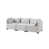 Polyester gris argent est en rupture de stock