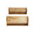 2-Piece Mango Wood Serving Trays with Handles