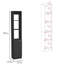 Armoire de rangement en lin Parks-110998427