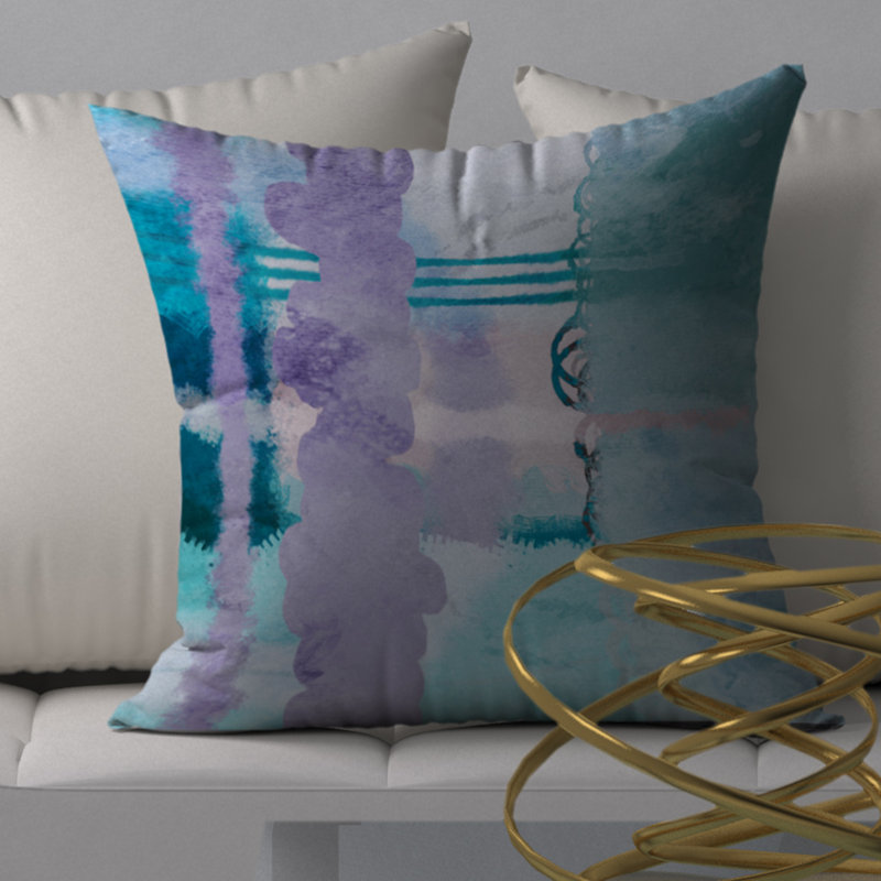 Housse de coussin carrée/insert, 20 po X 20 po
