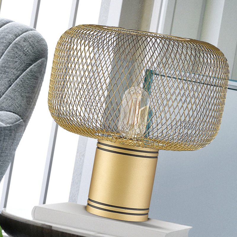 Aemilia Metal Novelty Lamp, Gold