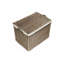 23" Wicker Lined Storage Hamper