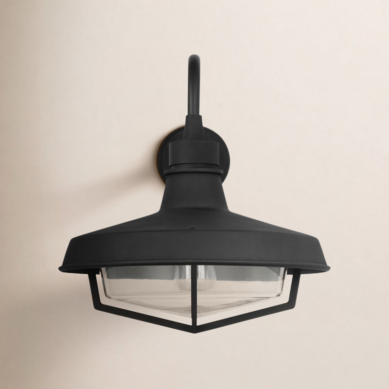 Hollis 1 - Light Outdoor Barn Light, 17.5" H x 16.5" W x 19.25" D