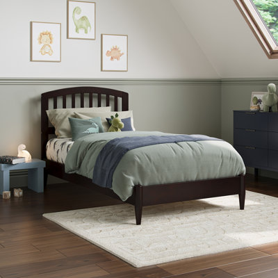 Audriel Solid Wood Low Profile Platform Bed