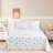 Zeta Boho Floral Printed Sheet Set-1559886788-1559886797