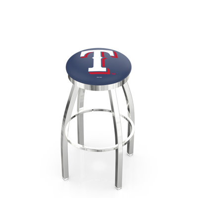 L8C2C Texas Rangers Swivel Bar Stool