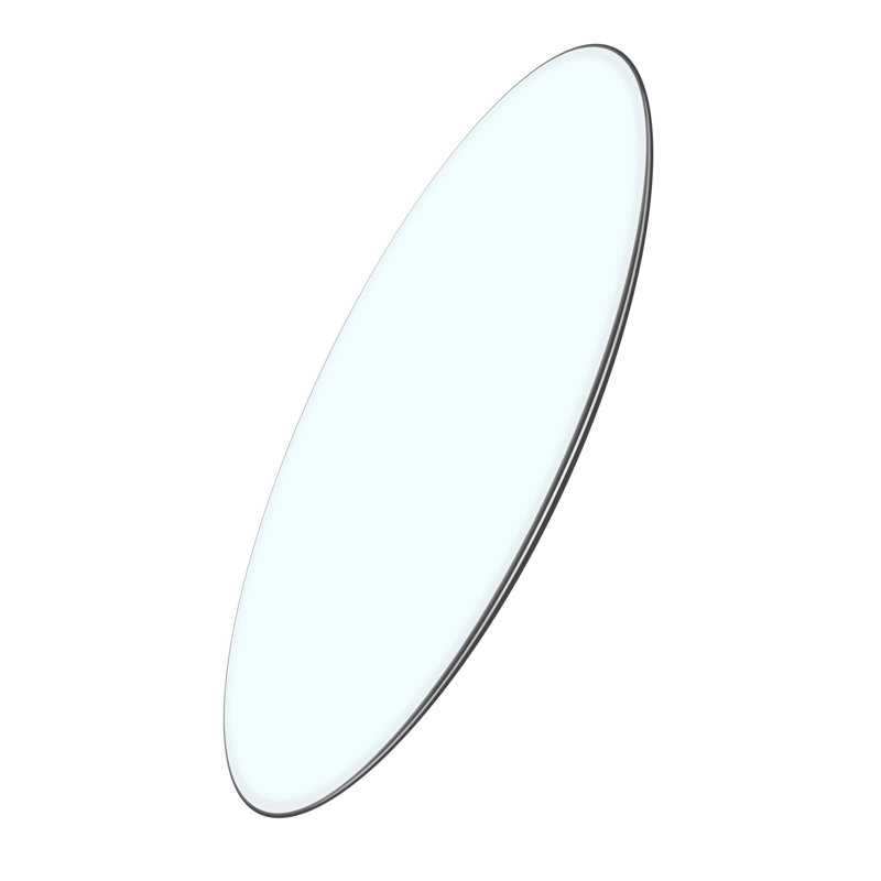 0.35" Thick Professional Grade Round Replacement Glass Tabletops with Beveled Smooth Edge, 0.36" H x 42" W x 42" D