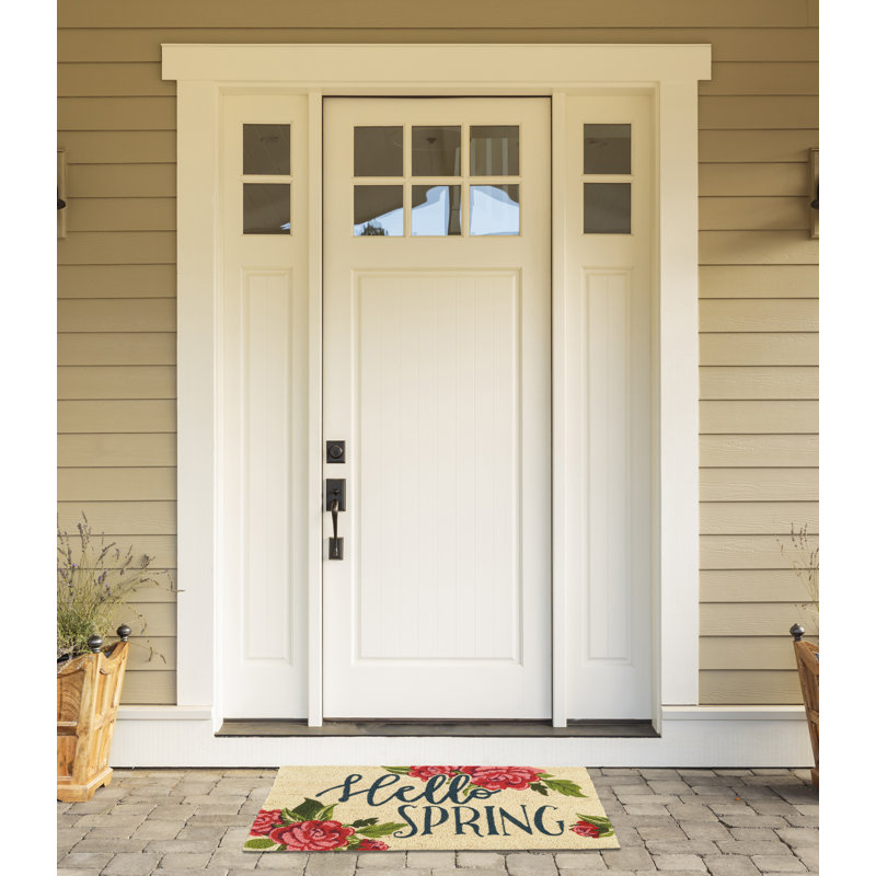 Floral Outdoor Doormat