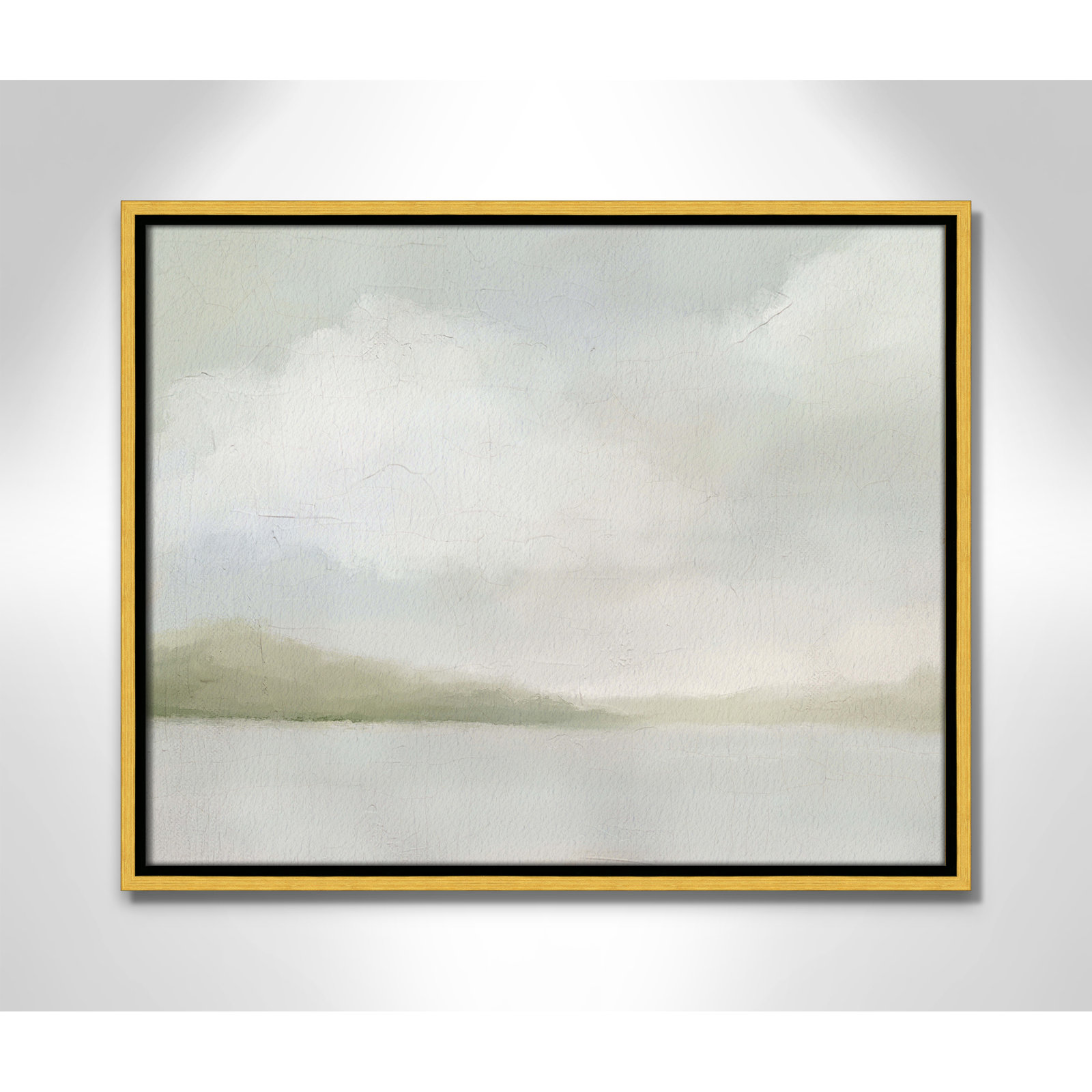 Queensland "A Tranquil Morning" Print, 17.5" H x 21.5" W, Gold