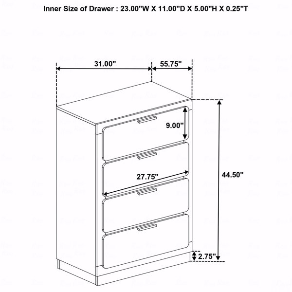 Dimensions du produit