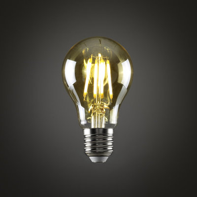 4W E27 LED Vintage Edison GLS Light Bulb Amber