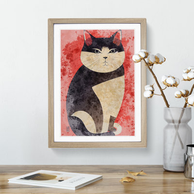 Fat Cat - Single Picture Frame Print