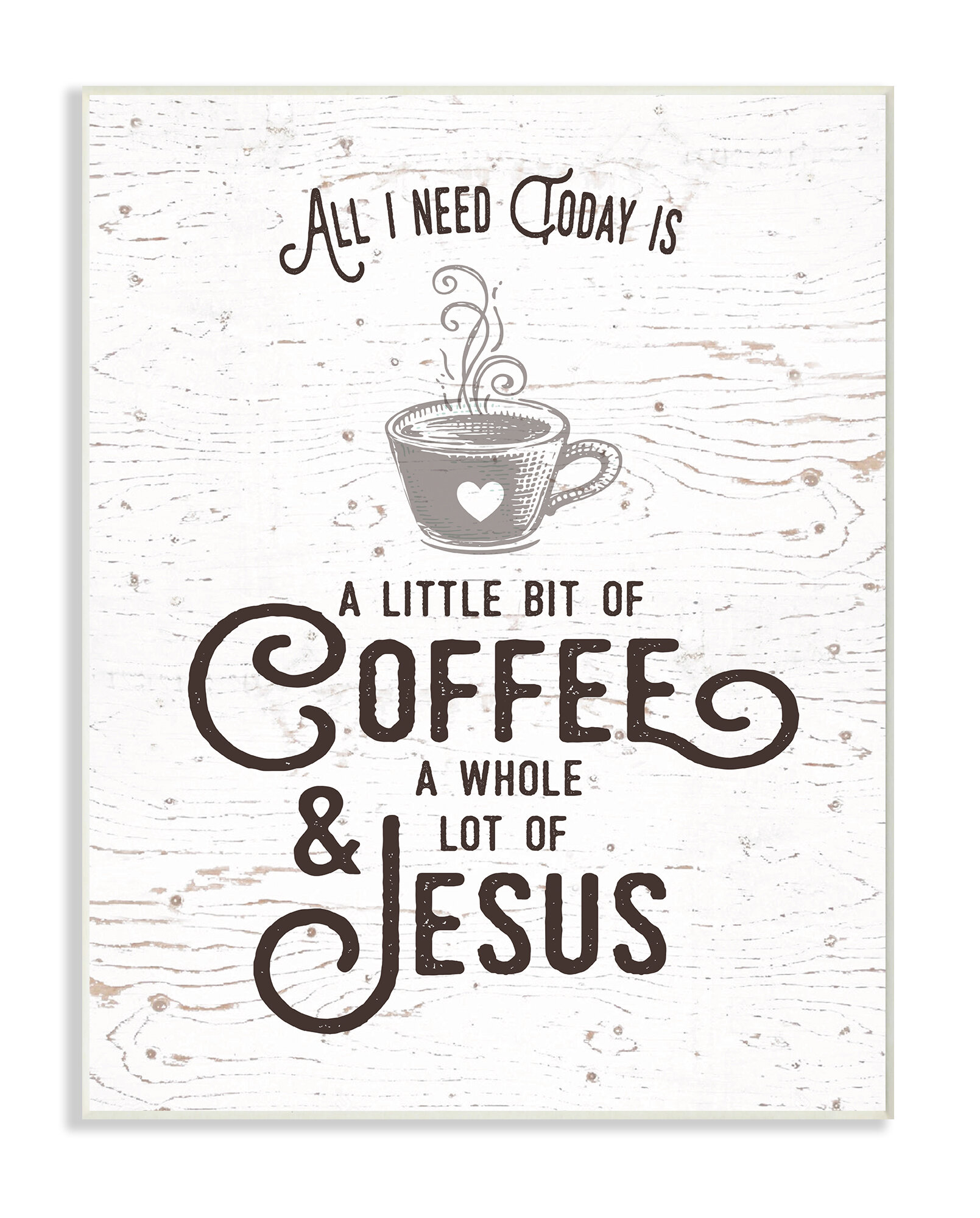 All I Need Today Coffee Mug // Coffee and Jesus Mug // Inspirational M –  Fox & Scout Designs