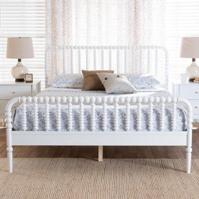 Lucera Mid-Century Bobbin Bed