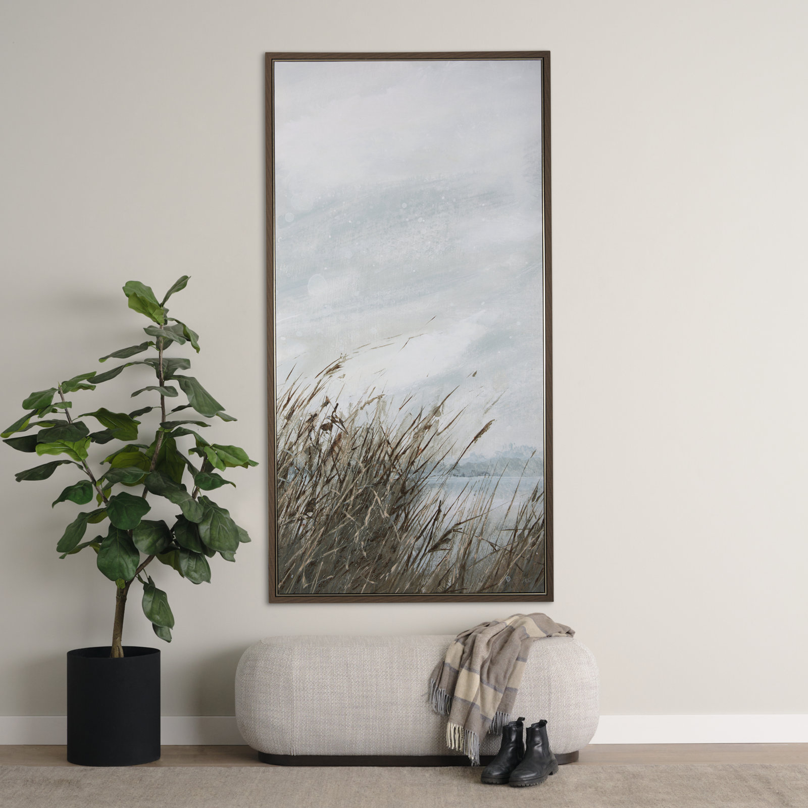 Chilly Breeze I Hand-Embellished Print, Chilly Breeze I