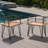 Rustic Industrial Chair - 2 Pieces, Wood Seat, Iron Frame, Finish, For Backyard Patio Decor 2 Seats, Frames, Stylish