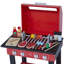 Teamson Kids Pretend Play Wooden BBQ Set with Food Accessories